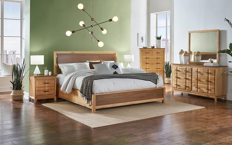 Modway Queen Panel Angled Bed