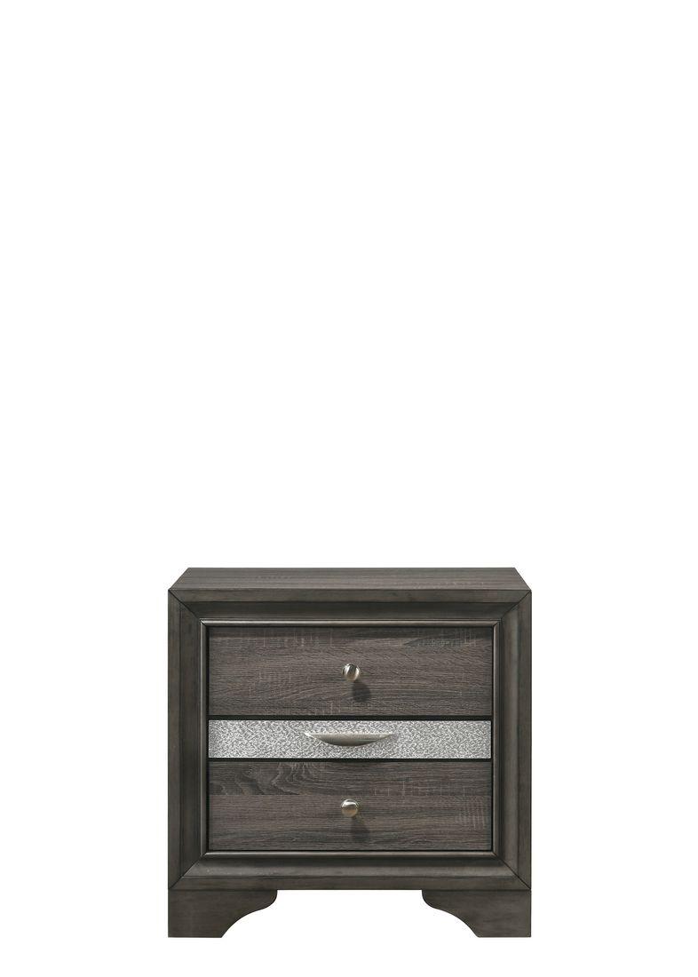 Naima Gray Nightstand