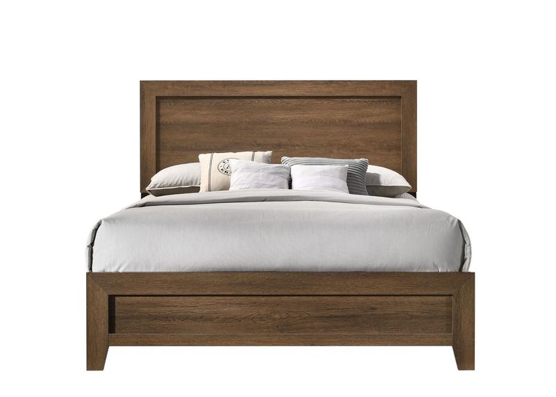 Miquell Oak Ek Bed