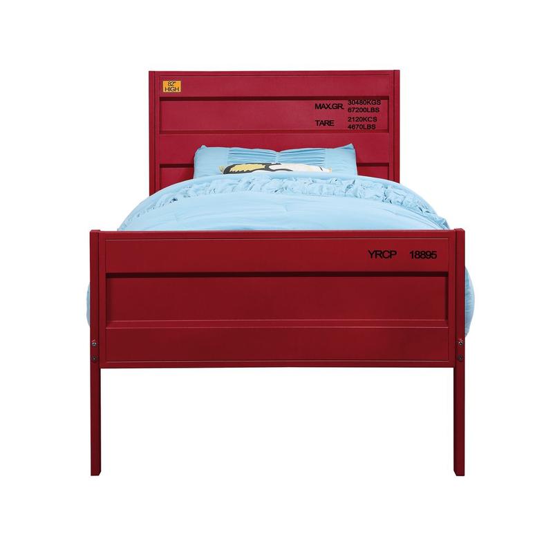 Cargo Red Full Bed