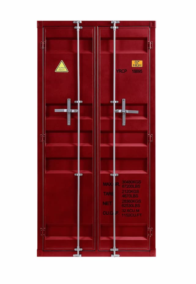 Cargo Red Wardrobe