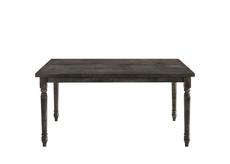 Claudia II Weathered Gray Dining Table