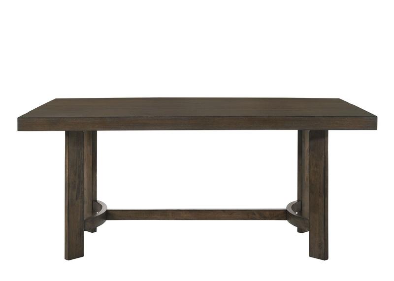 Farren Weathered Oak Finish Dining Table