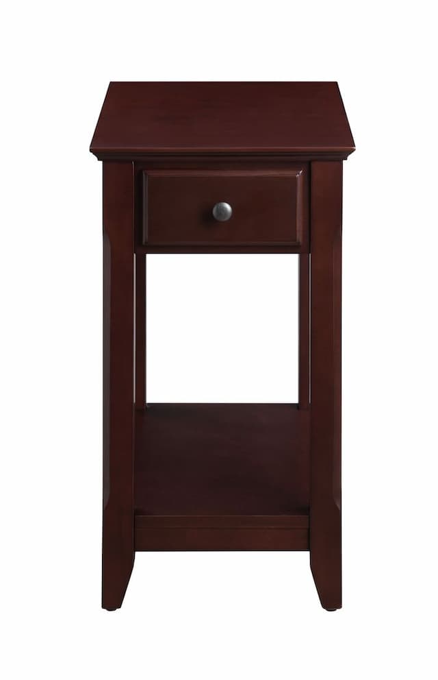 Bertie Espresso Finish Accent Table