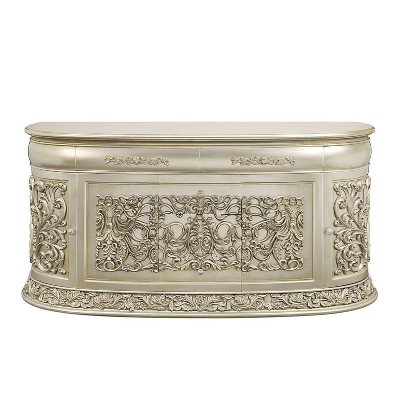 Sorina Antique Gold Finish Dresser