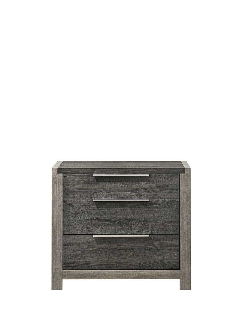 Casimiro Gray Finish Nightstand
