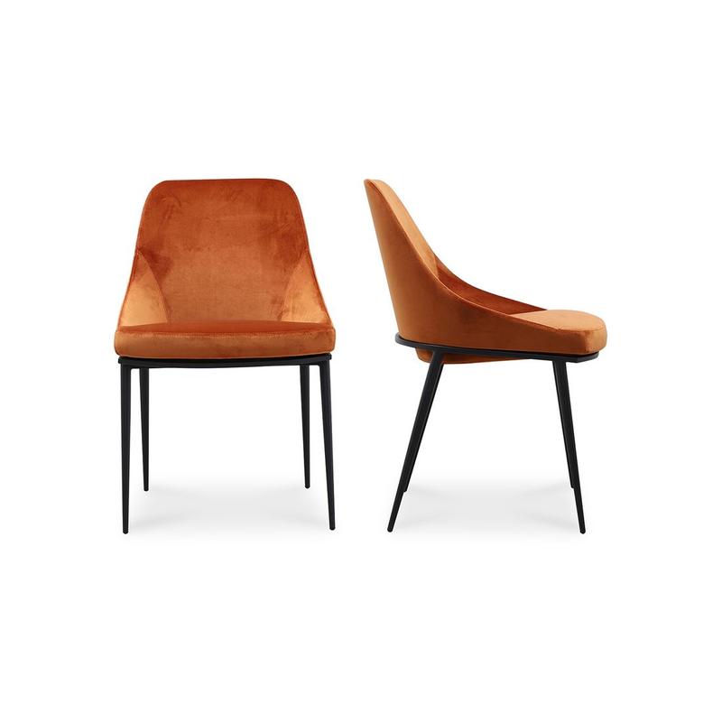 SEDONA DINING CHAIR AMBER-SET OF TWO