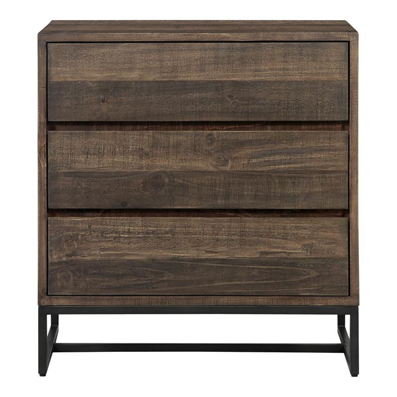 ELENA 3 DRAWER NIGHTSTAND
