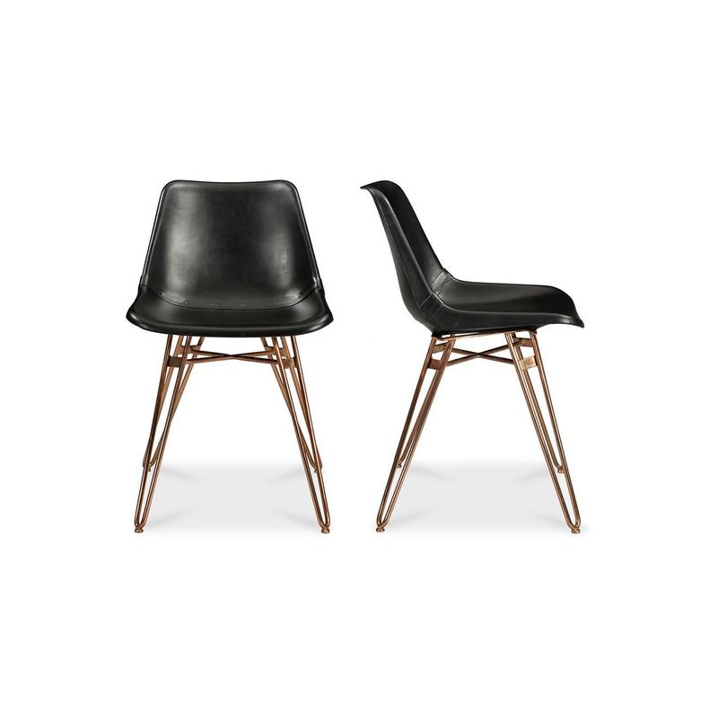 OMNI DINING CHAIR BLACK-SET OF TWO