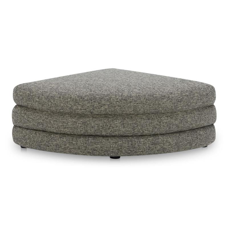 LOWTIDE CURVED OTTOMAN