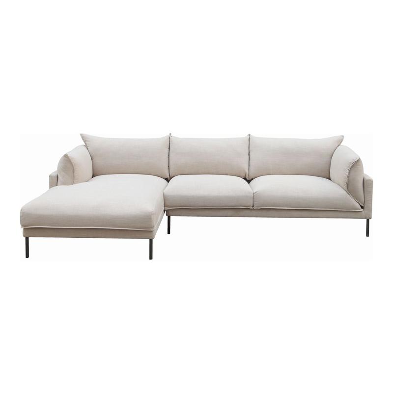 Jamara Sectional Sandy Beige Left