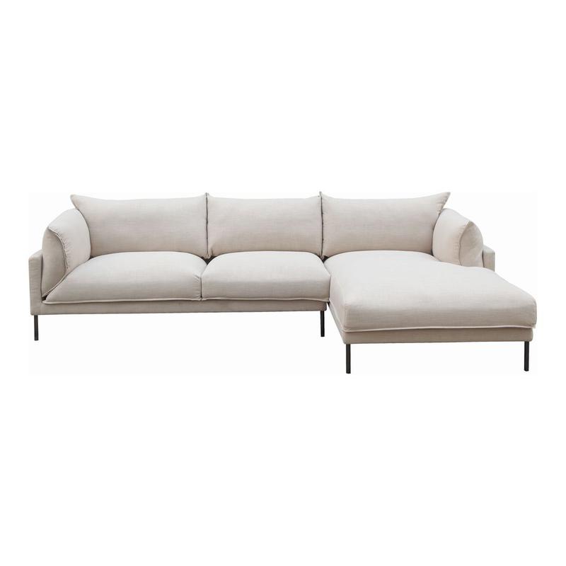Jamara Sectional Sandy Beige Right