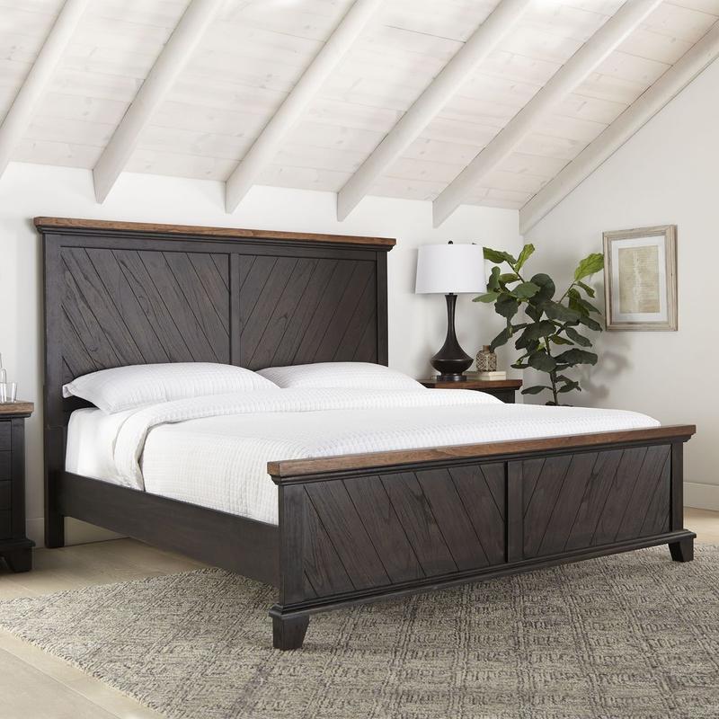 Bear Creek Brown King Bed
