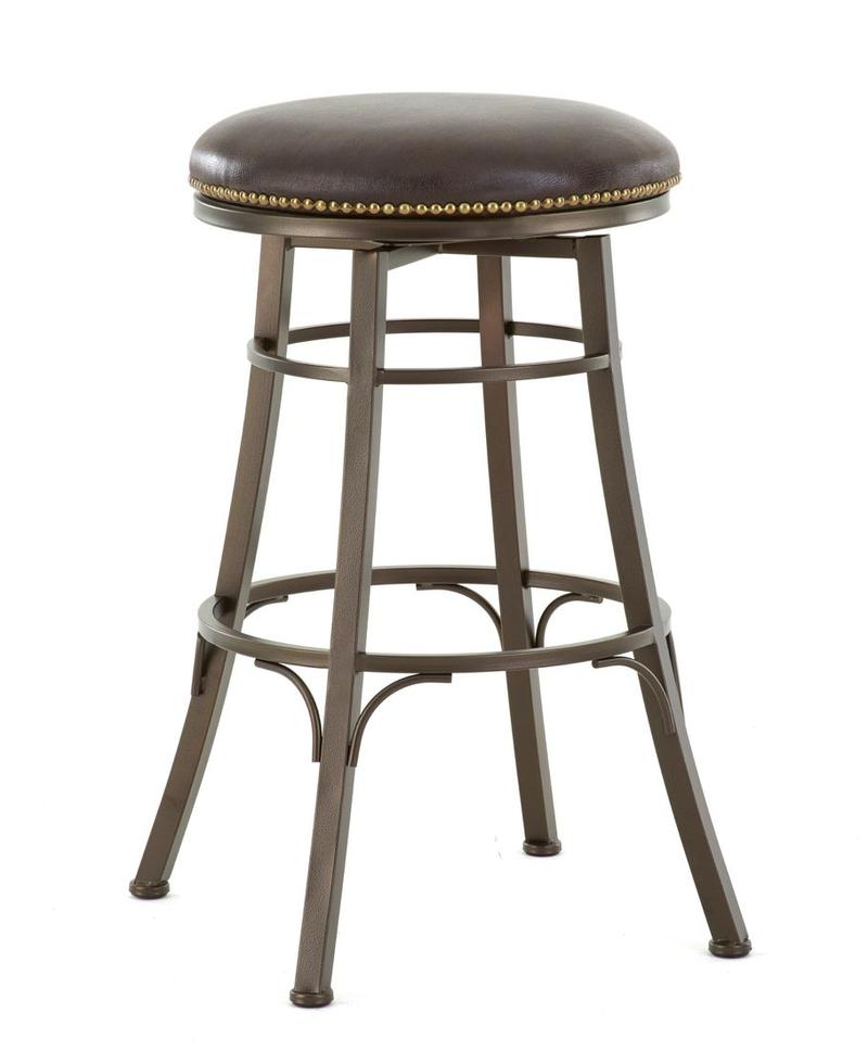 Bali Backless Swivel Bar Stool