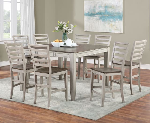 Abacus 9pc Counter Dining Set