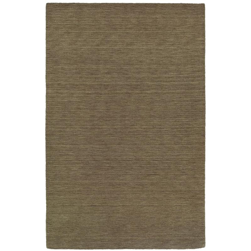 Aniston 27105 Green Hand-crafted Wool Area Rug - 5' x 8'