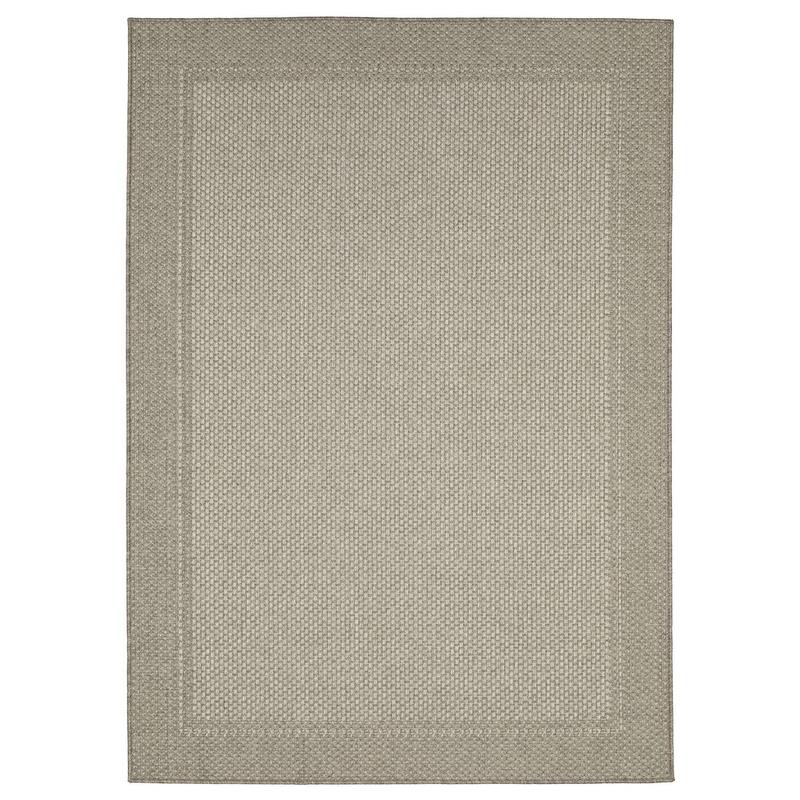Caicos CA03N Grey/ Light Grey Ultimate Performance Area Rug - 3'3" x 5'