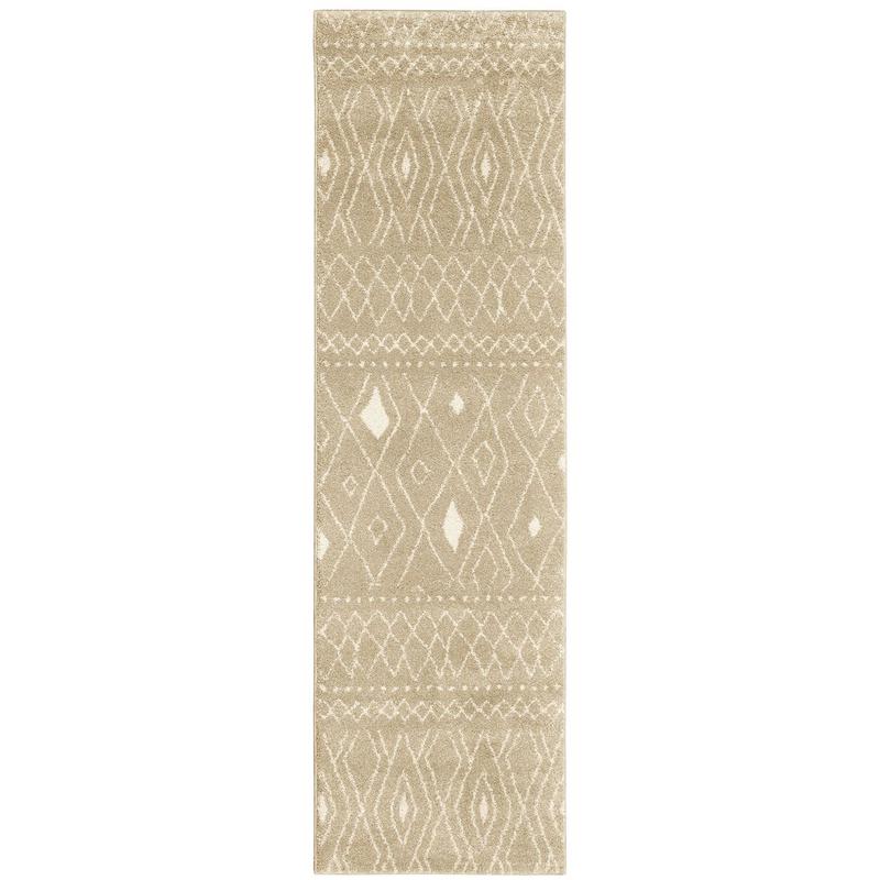 Carson 9665B Sand/ Ivory Indoor Area Rug