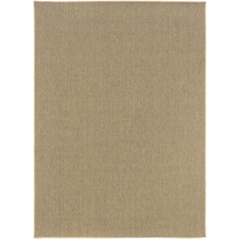 Karavia 2067X Sand Ultimate Performance Area Rug - 1'9" x 3'9"