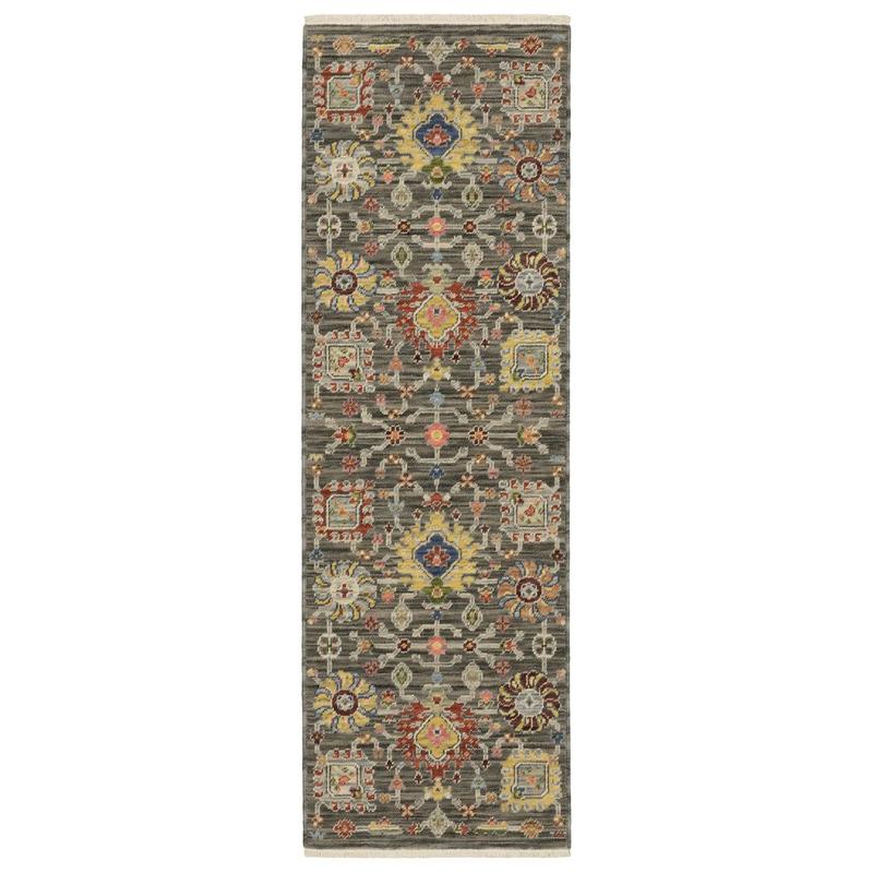 Lucca 8111K Grey/ Multi Indoor Area Rug