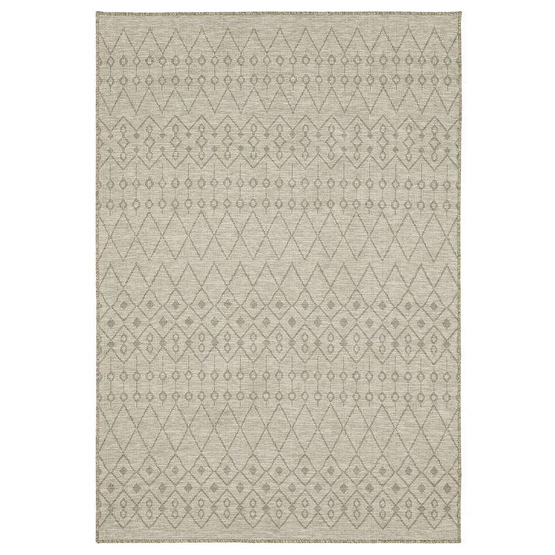Tortuga TR04A Tan/Black Ultimate Performance Area Rug - 3'3" x 5'