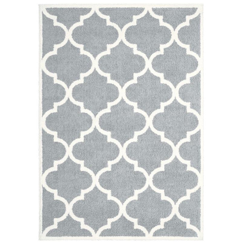 Verona 529H6 Grey/ Ivory Indoor Area Rug - 2' x 3'