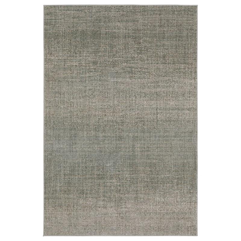 Mallory MAL01 Grey/ Blue Indoor Area Rug - 3'3" x 5'